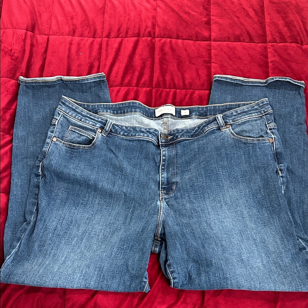 Coldwater Creek Plus Size Straight leg Jeans